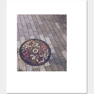 Japanese Manhole Posters and Art